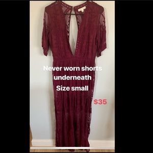 Dress with shortS